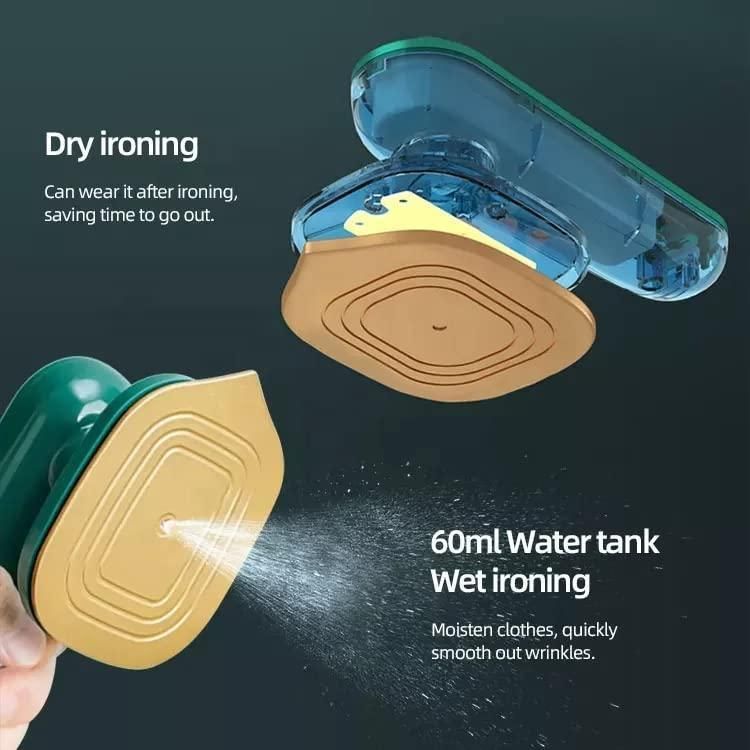 Portable Iron Travel Steamer for Clothes Mini Handheld Press Support Dry And Wet Ironing USE IRON30 COUPON and get 30% DISCOUNT