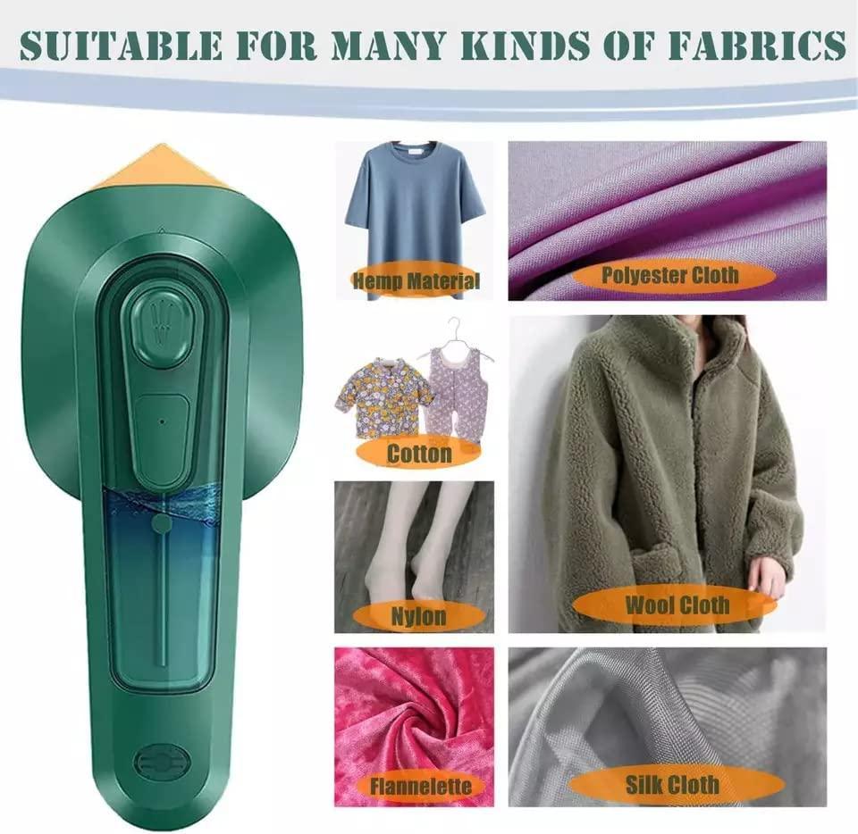 Portable Iron Travel Steamer for Clothes Mini Handheld Press Support Dry And Wet Ironing USE IRON30 COUPON and get 30% DISCOUNT