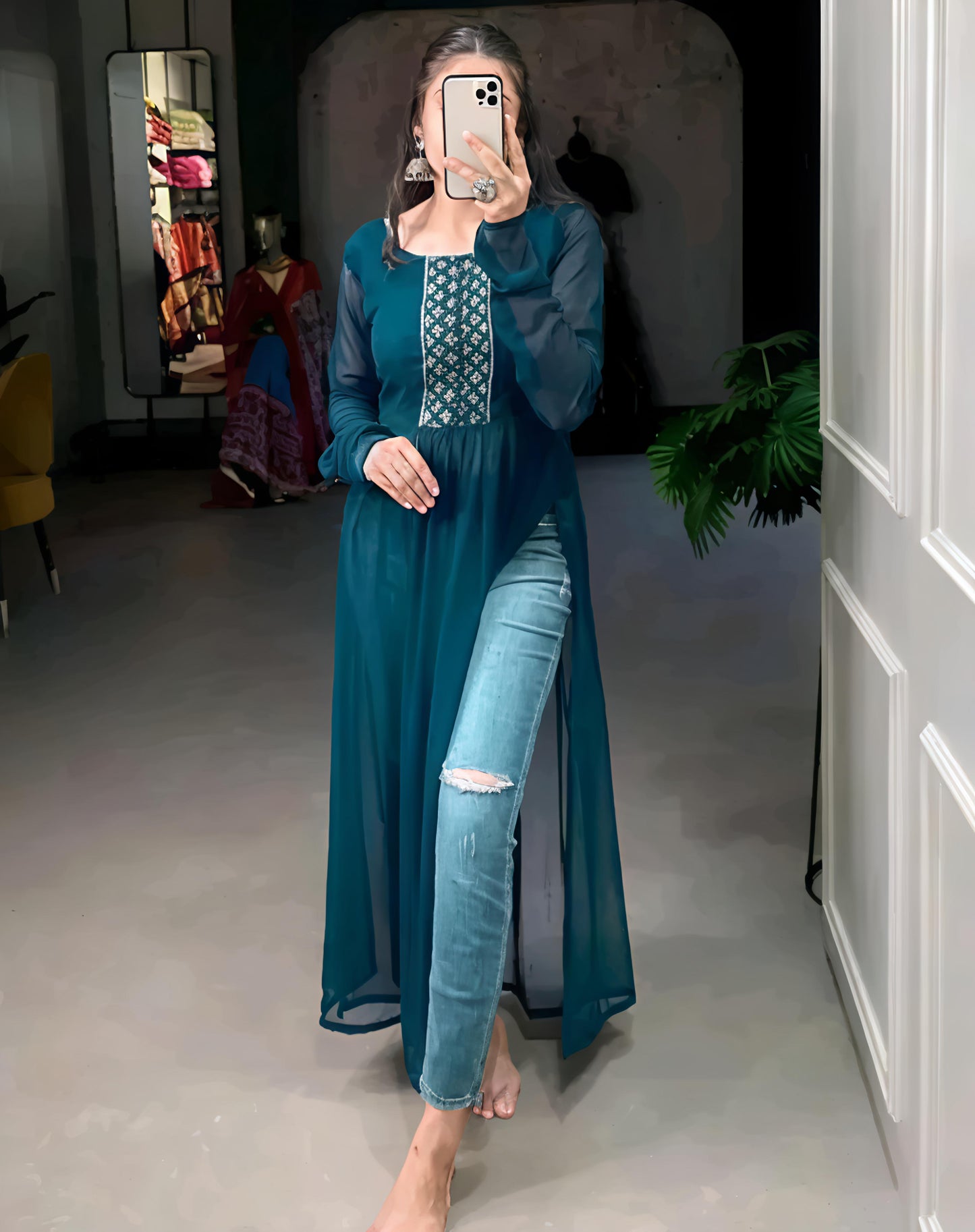 Naira Cut Kurti