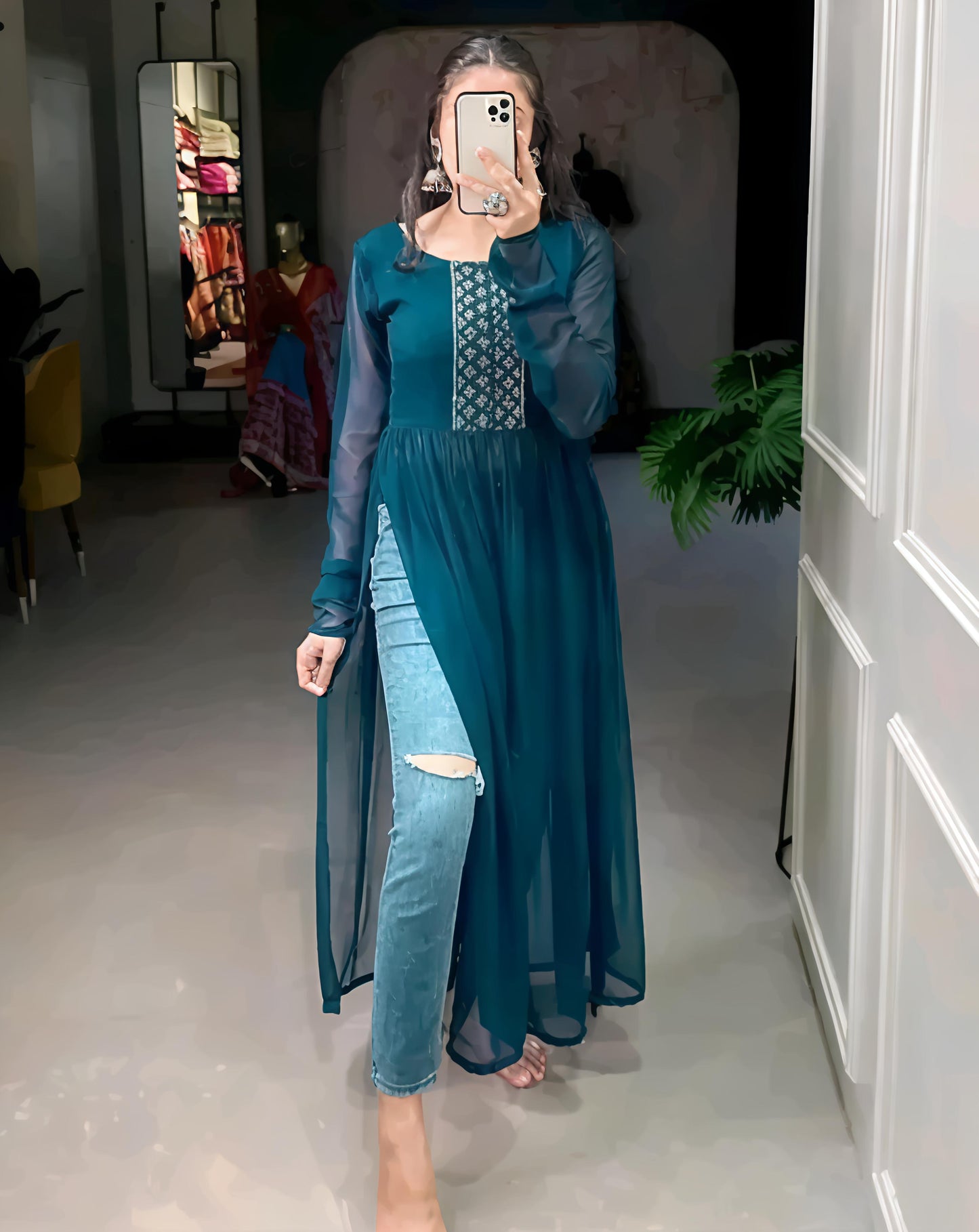 Naira Cut Kurti
