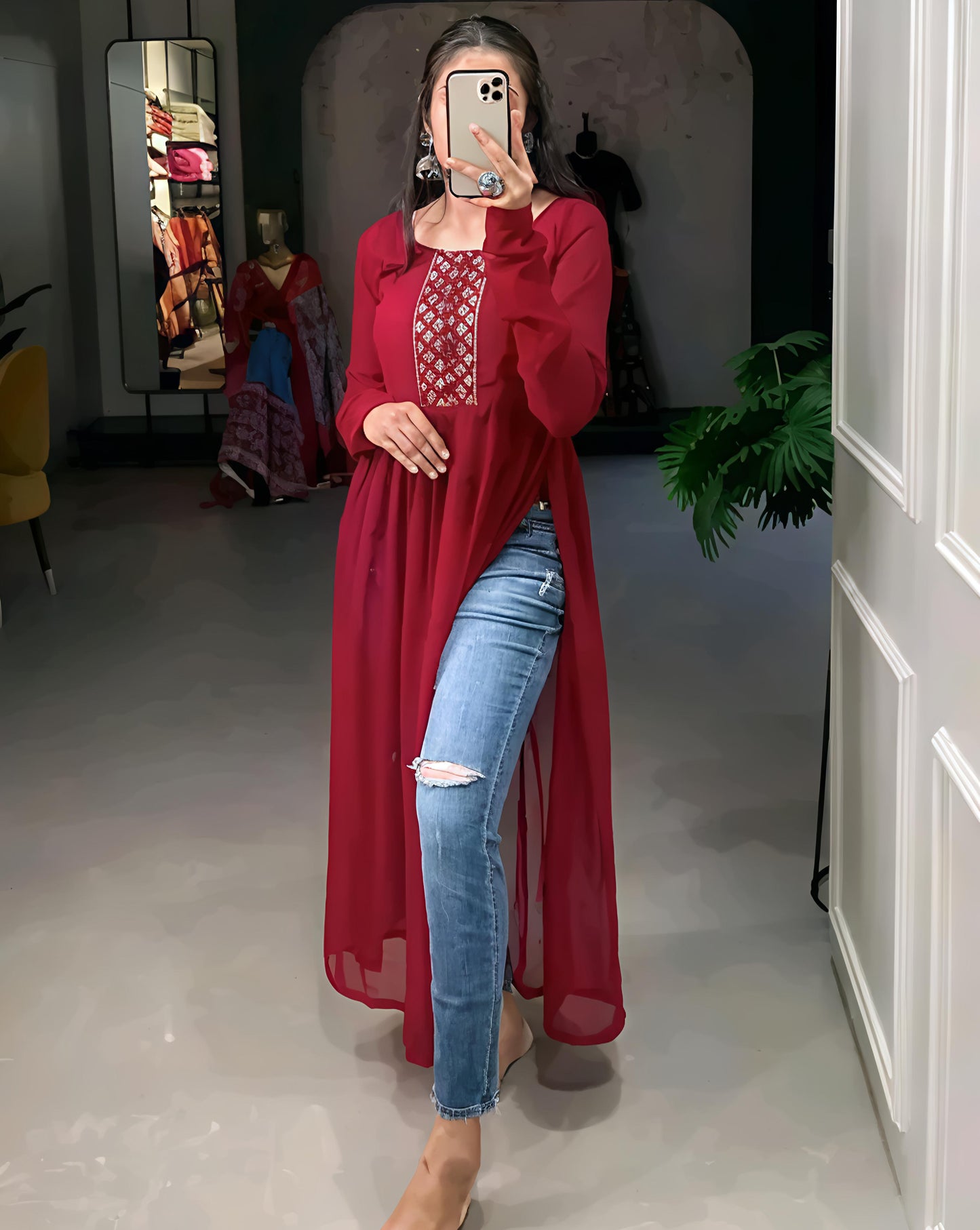 Naira Cut Kurti