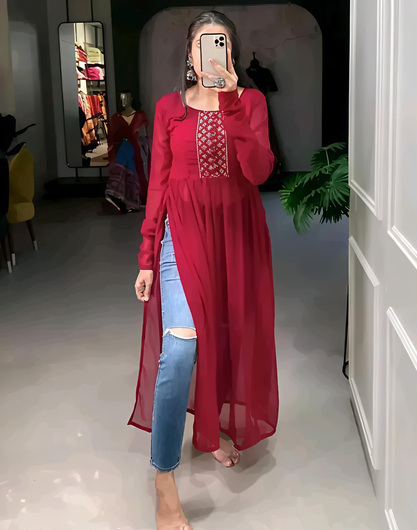 Naira Cut Kurti