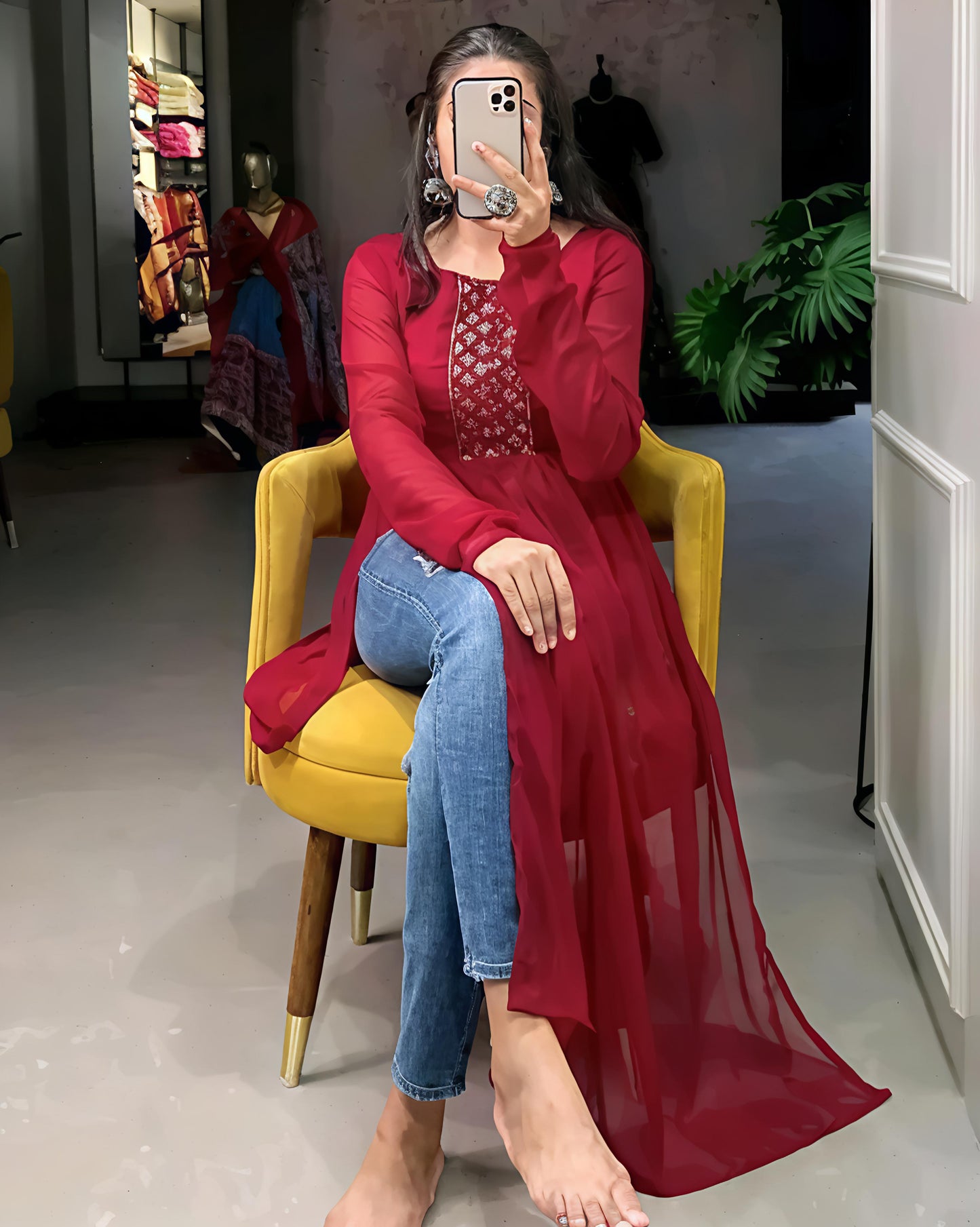 Naira Cut Kurti