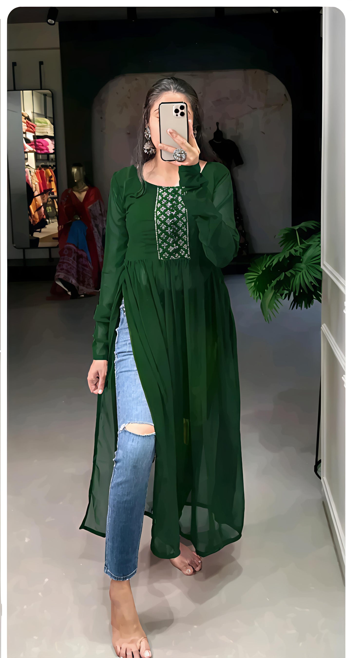 Naira Cut Kurti