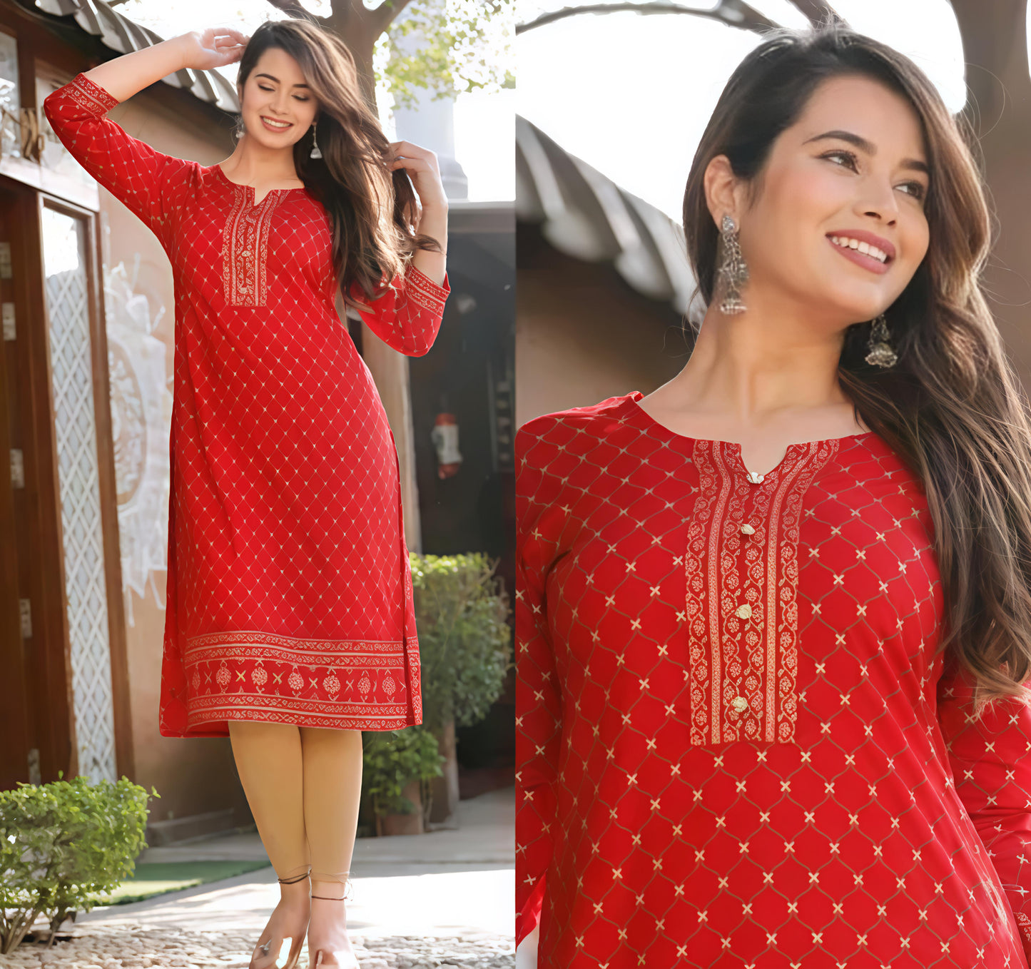 Straight Kurti