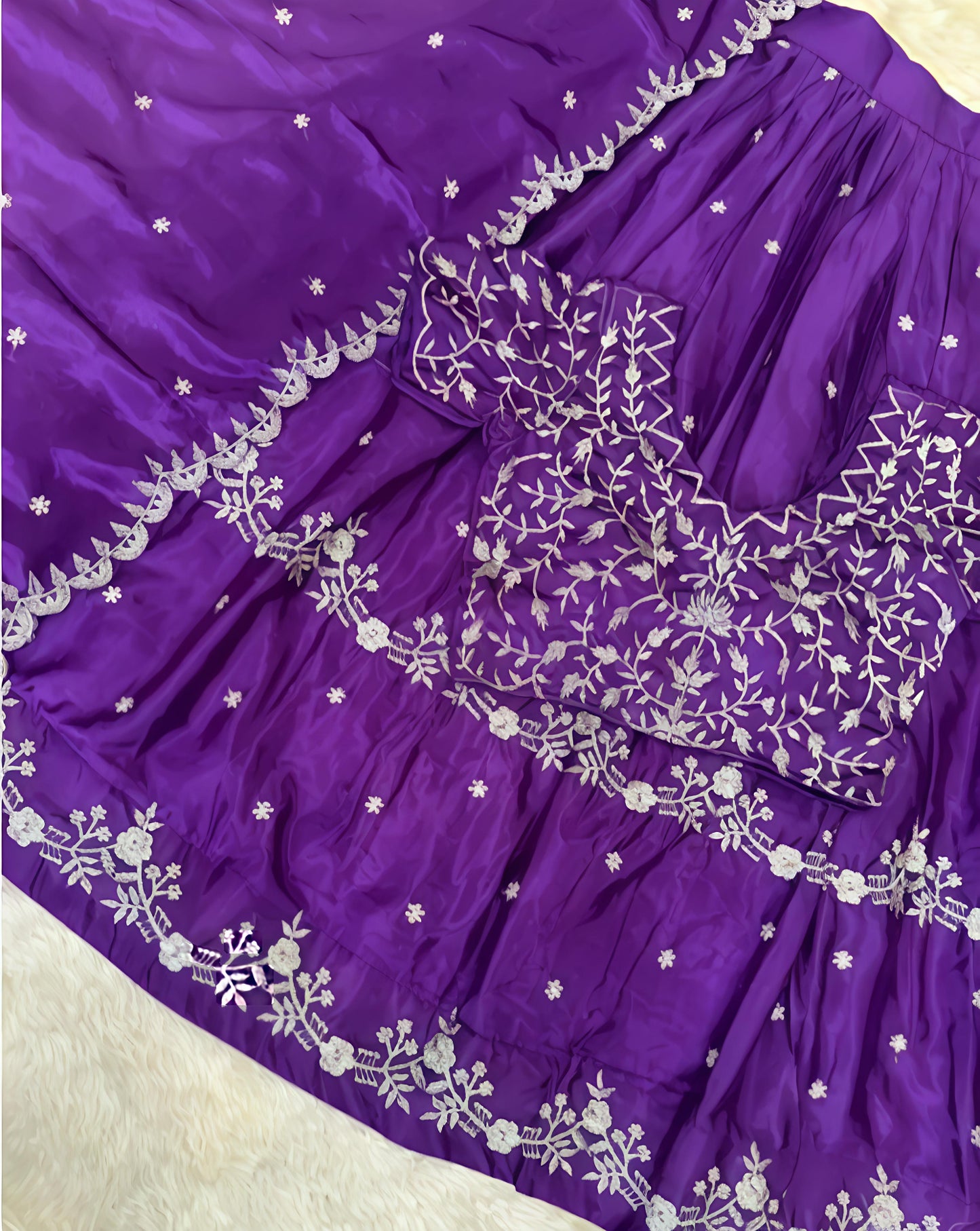 Trendy fancy work lehenga choli