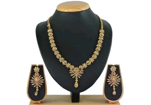 Alloy Stone Women's Jewellery Set