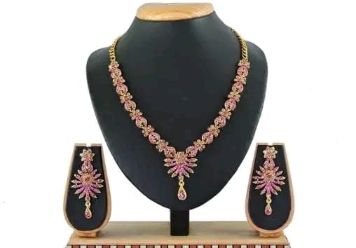 Alloy Stone Women's Jewellery Set