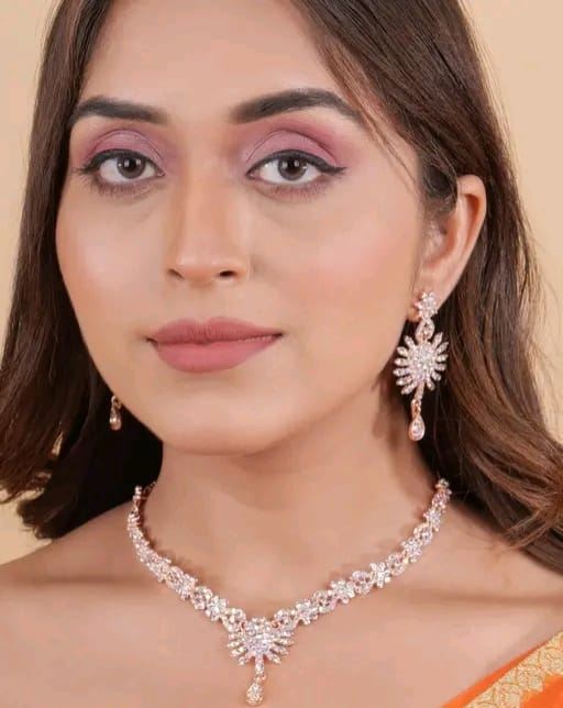 Alloy Stone Women's Jewellery Set