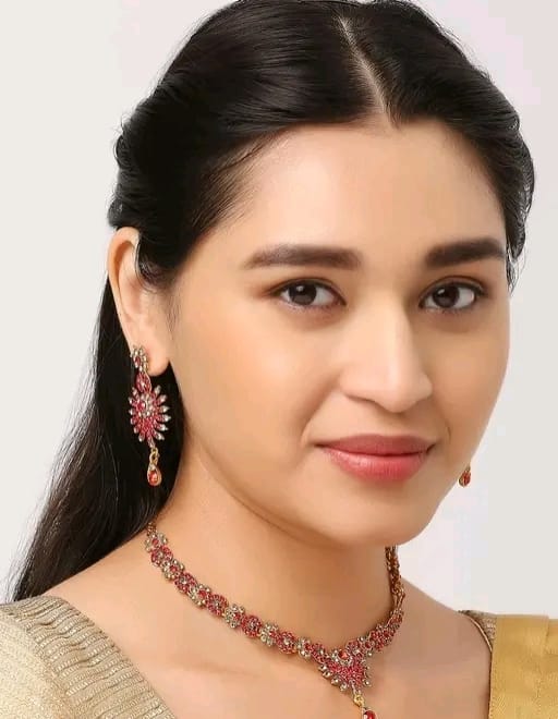 Alloy Stone Women's Jewellery Set