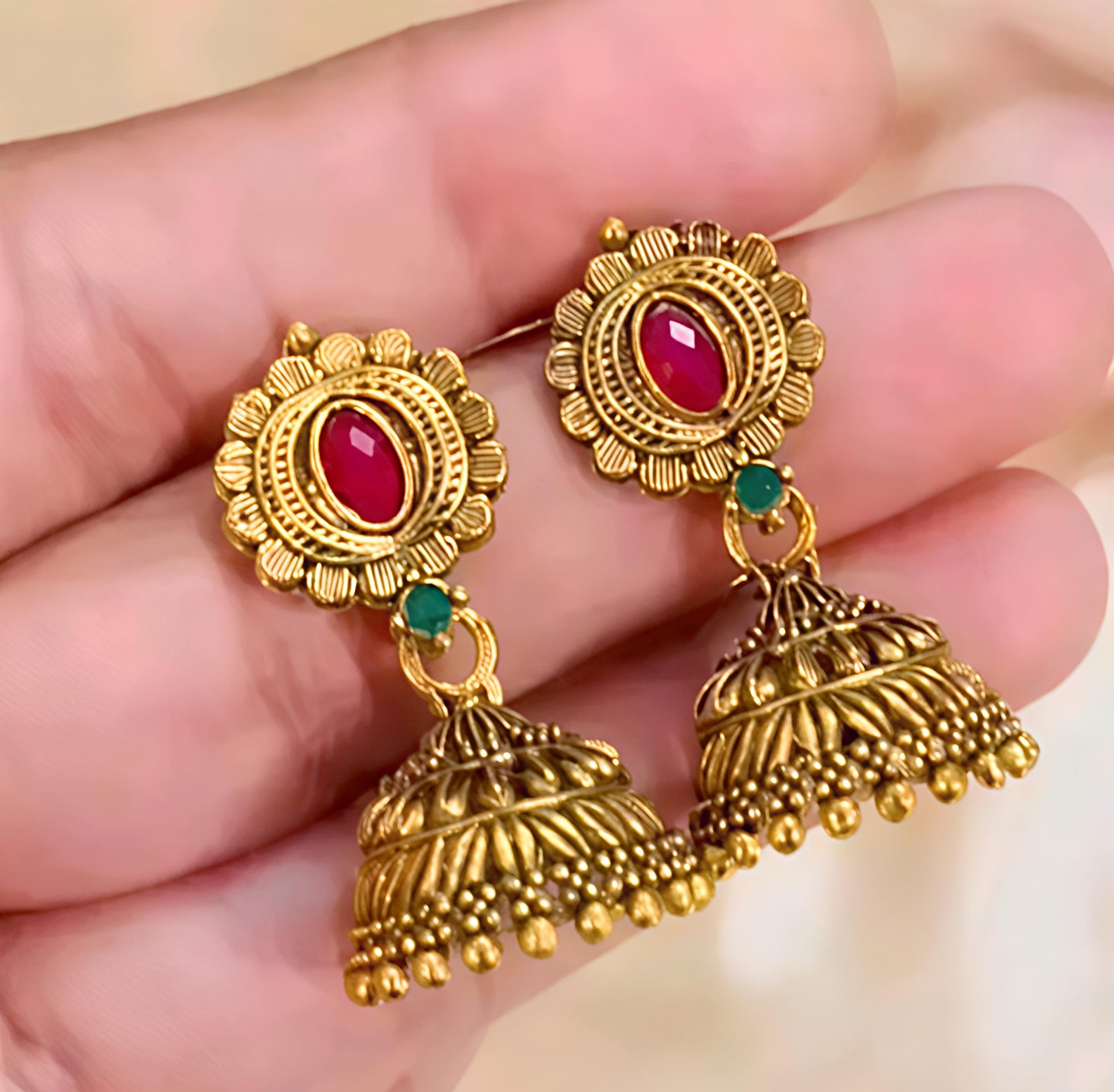 Oxodise Gold Plated Earrings