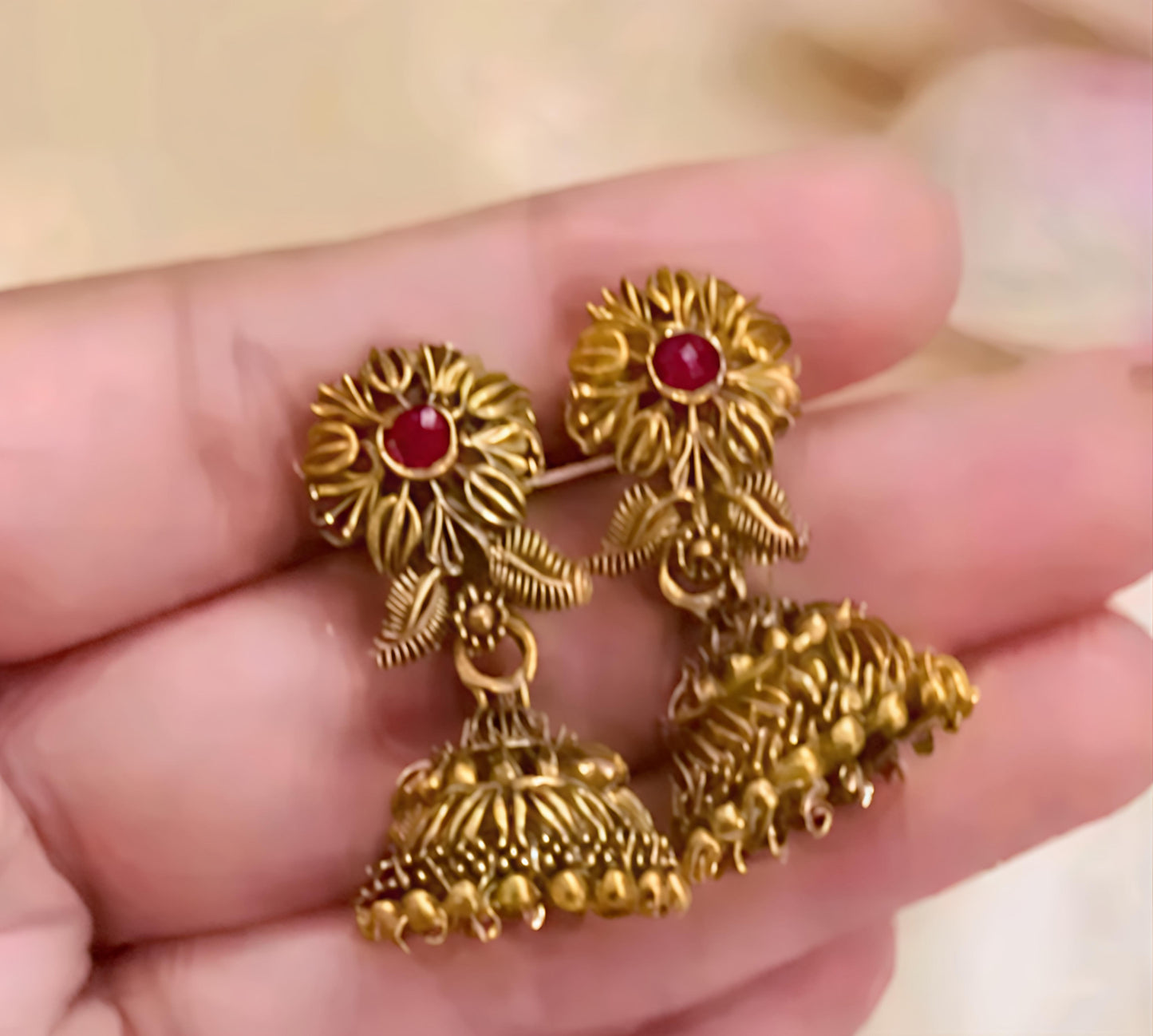 Oxodise Gold Plated Earrings