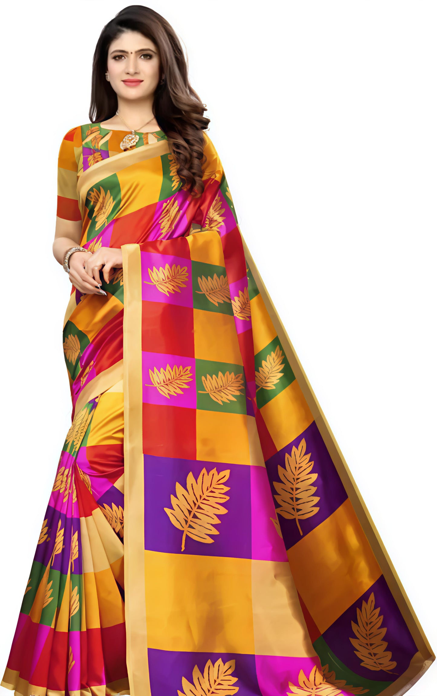 Silk Grey  Saree with Blouse