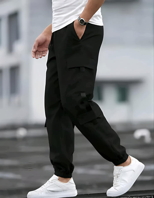 Style Hub Men’s Jogger Pants || Trendy Track Pant Look || Everyday Casual || Boys Stretchable Pants ||