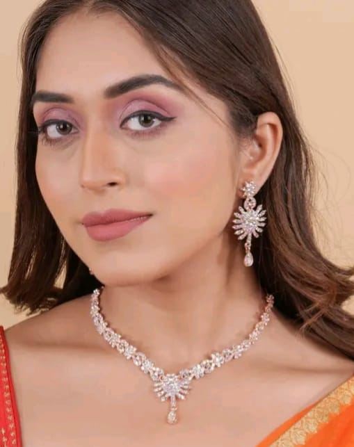 Alloy Stone Women's Jewellery Set