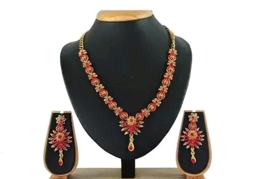 Alloy Stone Women's Jewellery Set